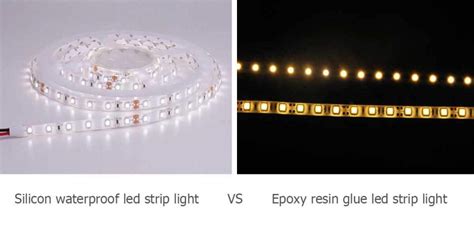 resin led lights|led strip silicone vs epoxy.